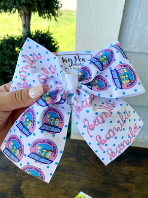 School bows personalized