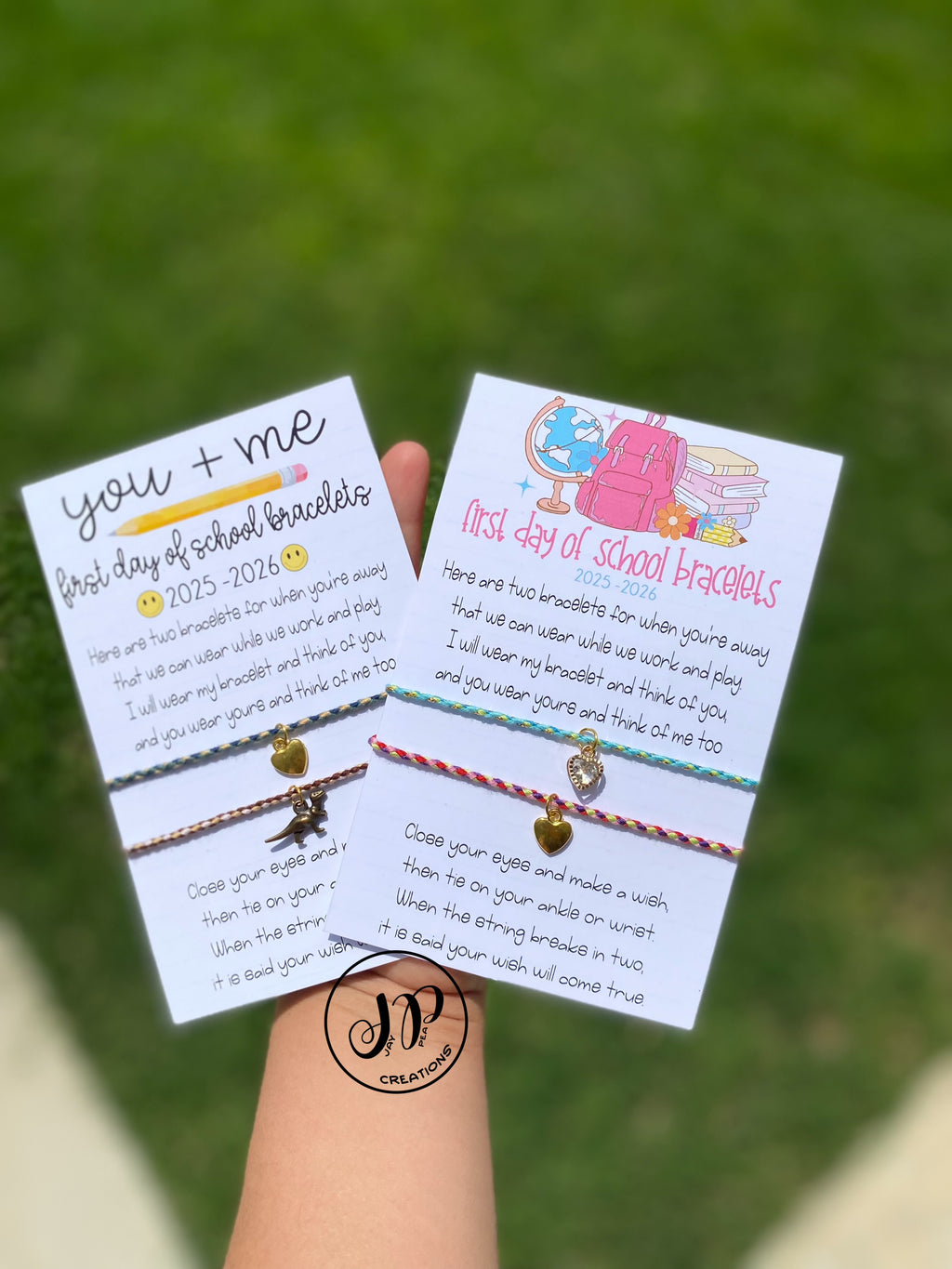 Back to school bracelets
