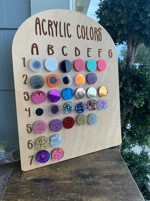 Make your own acrylic item