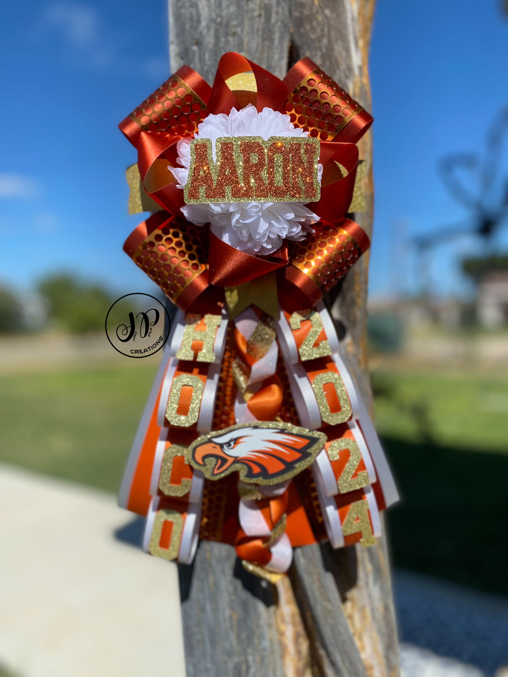 small JayPeaCreations mum garter