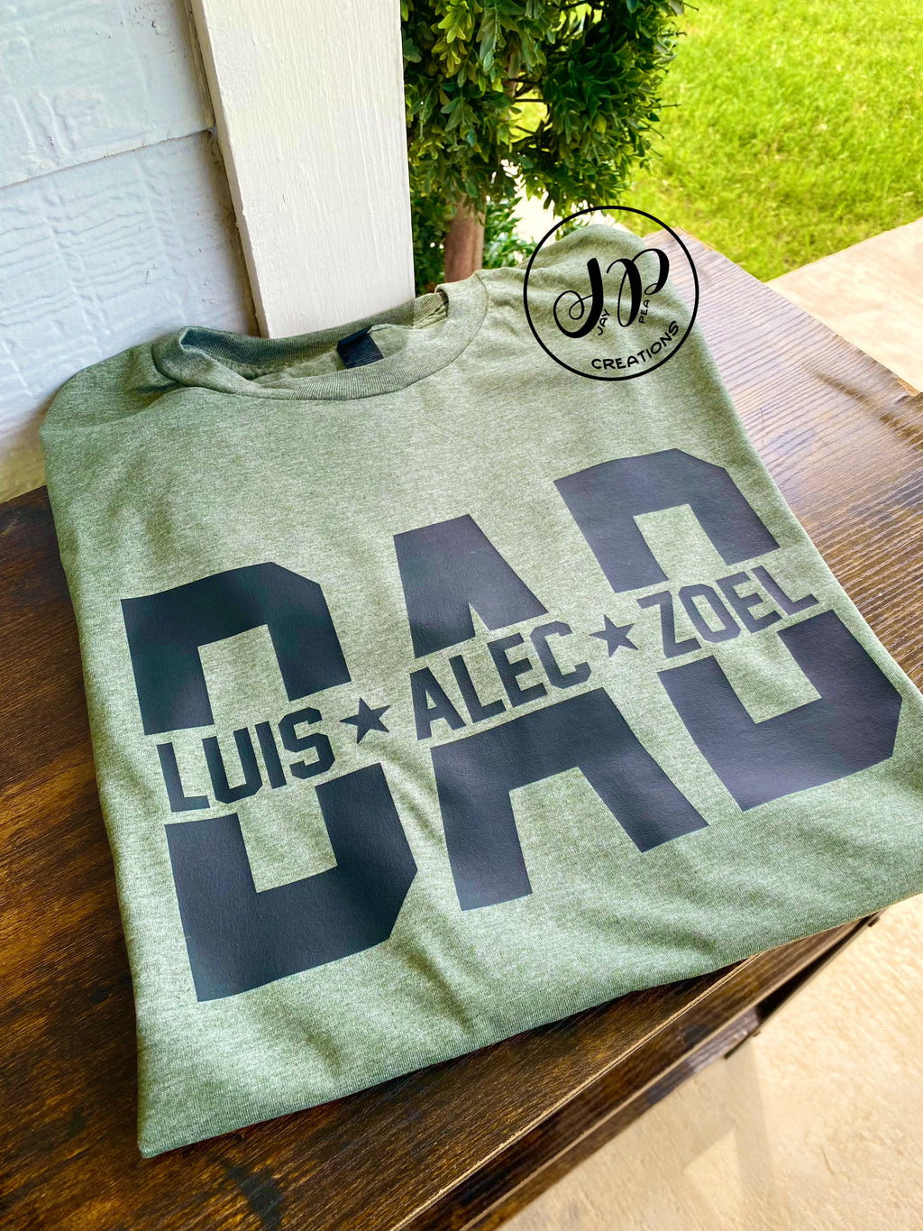 Dad personalized tee Father’s Day