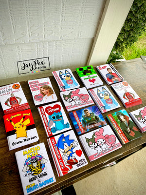 Valentines cards with name