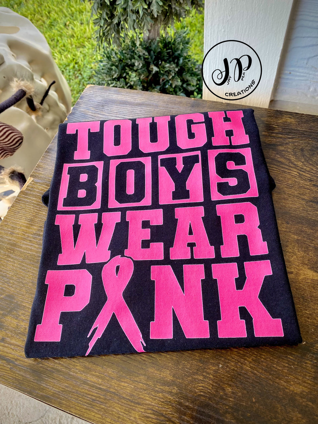 Boy pink out