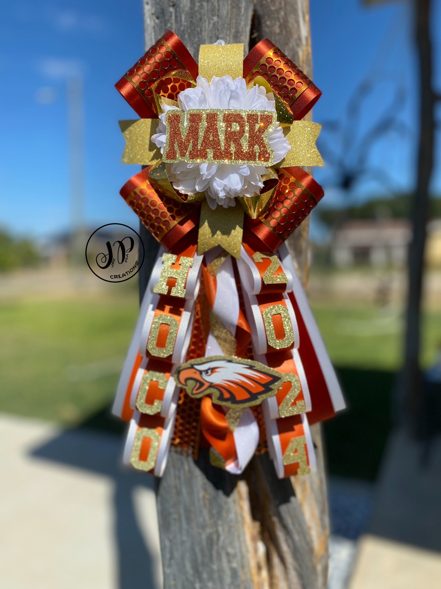small JayPeaCreations mum garter