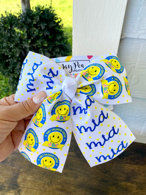 School bows personalized