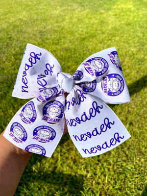 School bows personalized
