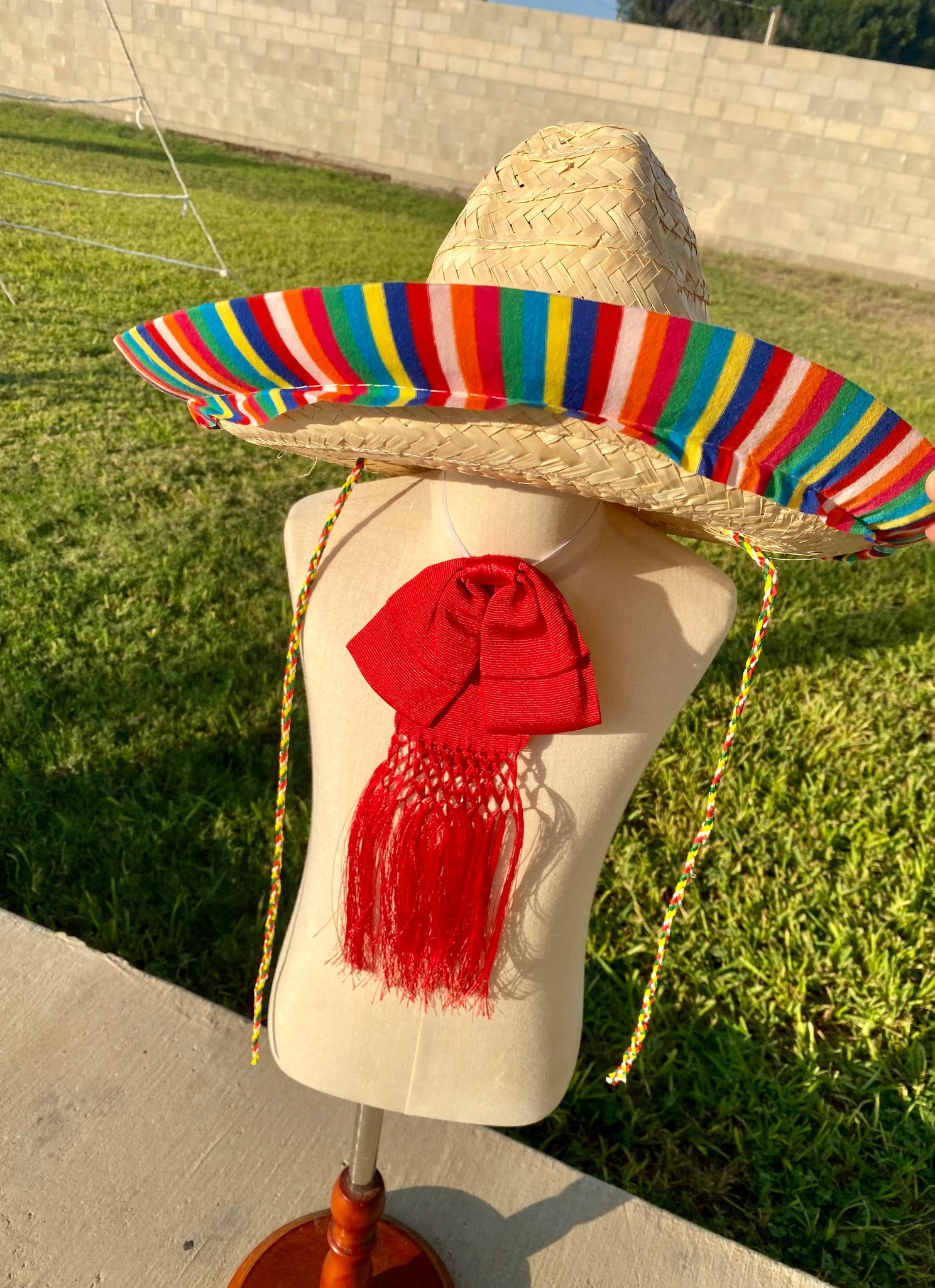 Charro bow for neck