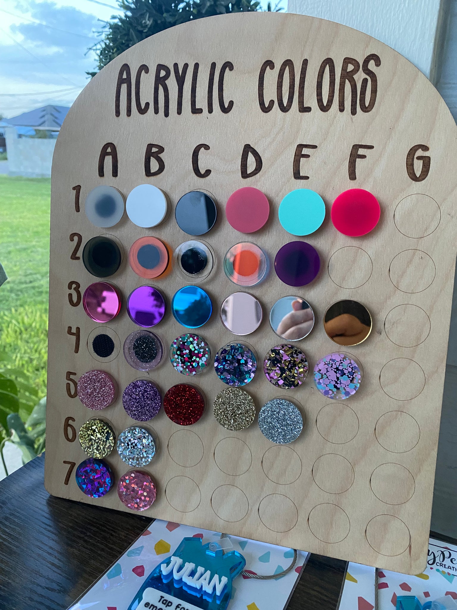 Make your own acrylic item
