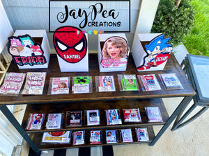 Valentines cards with name