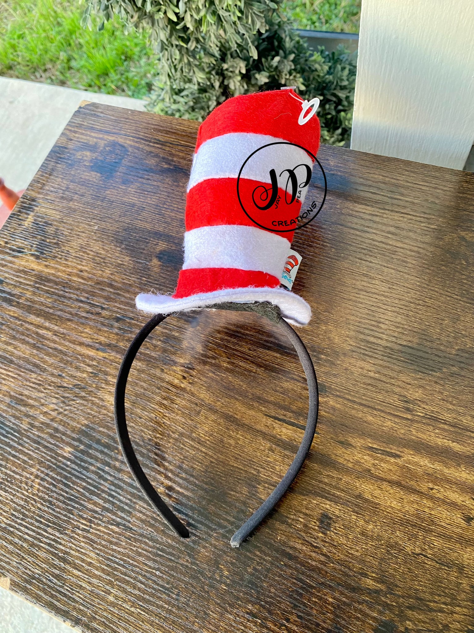 Cat in the hat headband
