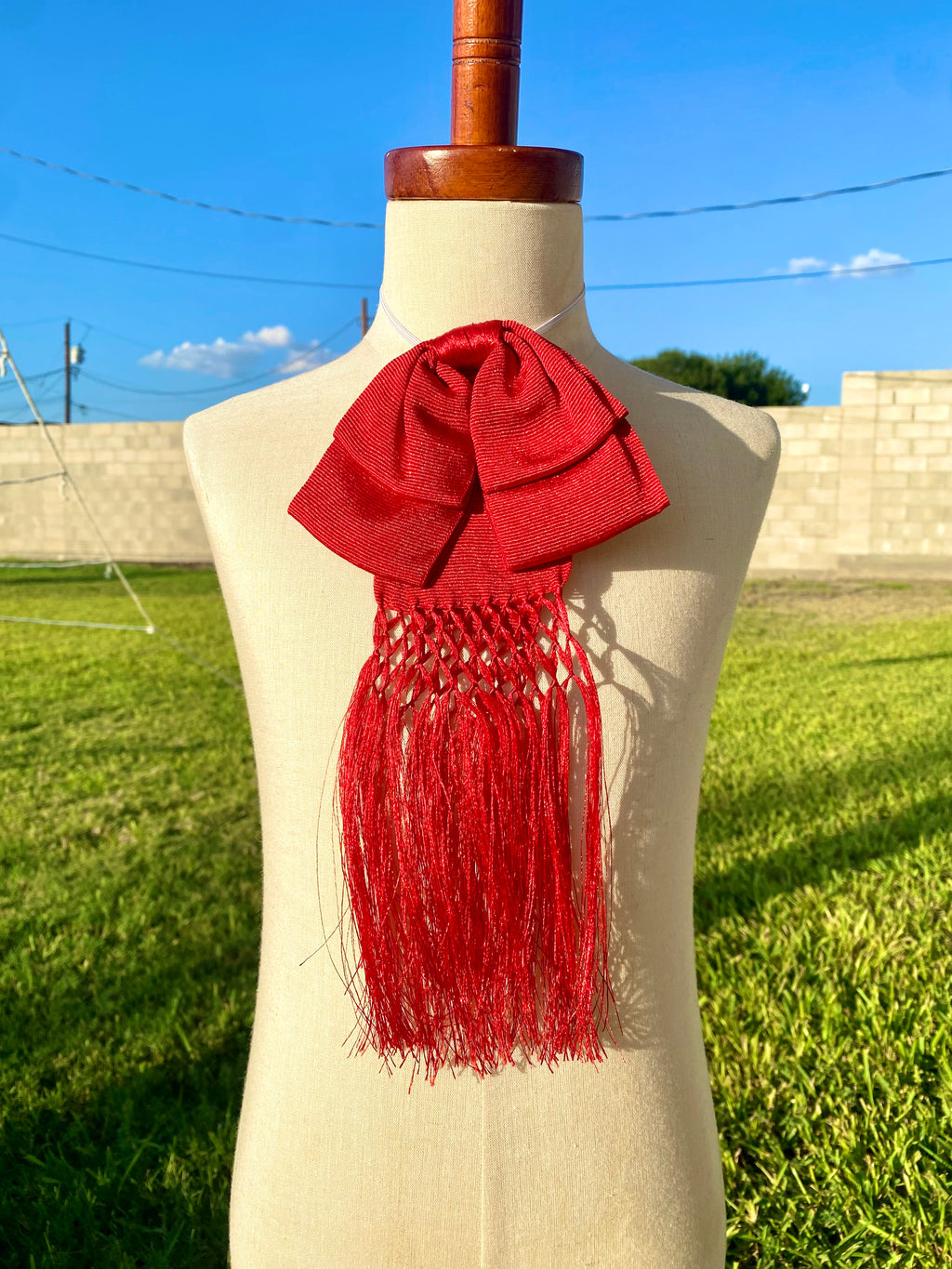 Charro bow for neck