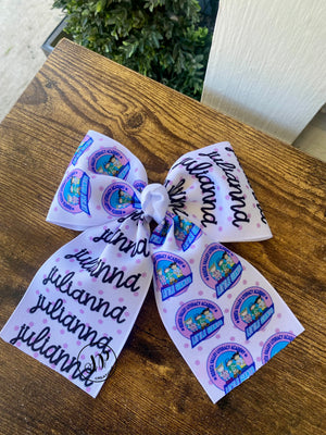 School bows personalized