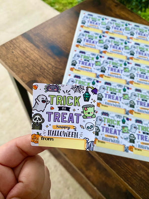 Halloween stickers