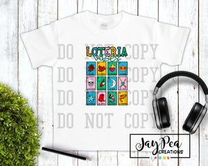 loteria vibes tee