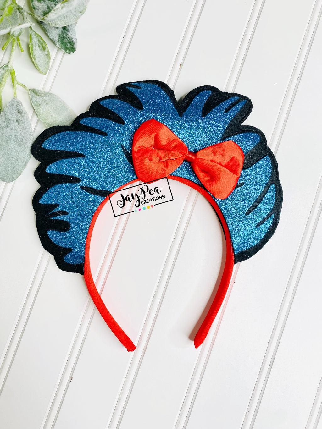 Thing 1 glitter headband